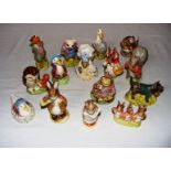 A large quantity of Royal Albert Beatrix Potter figurines.