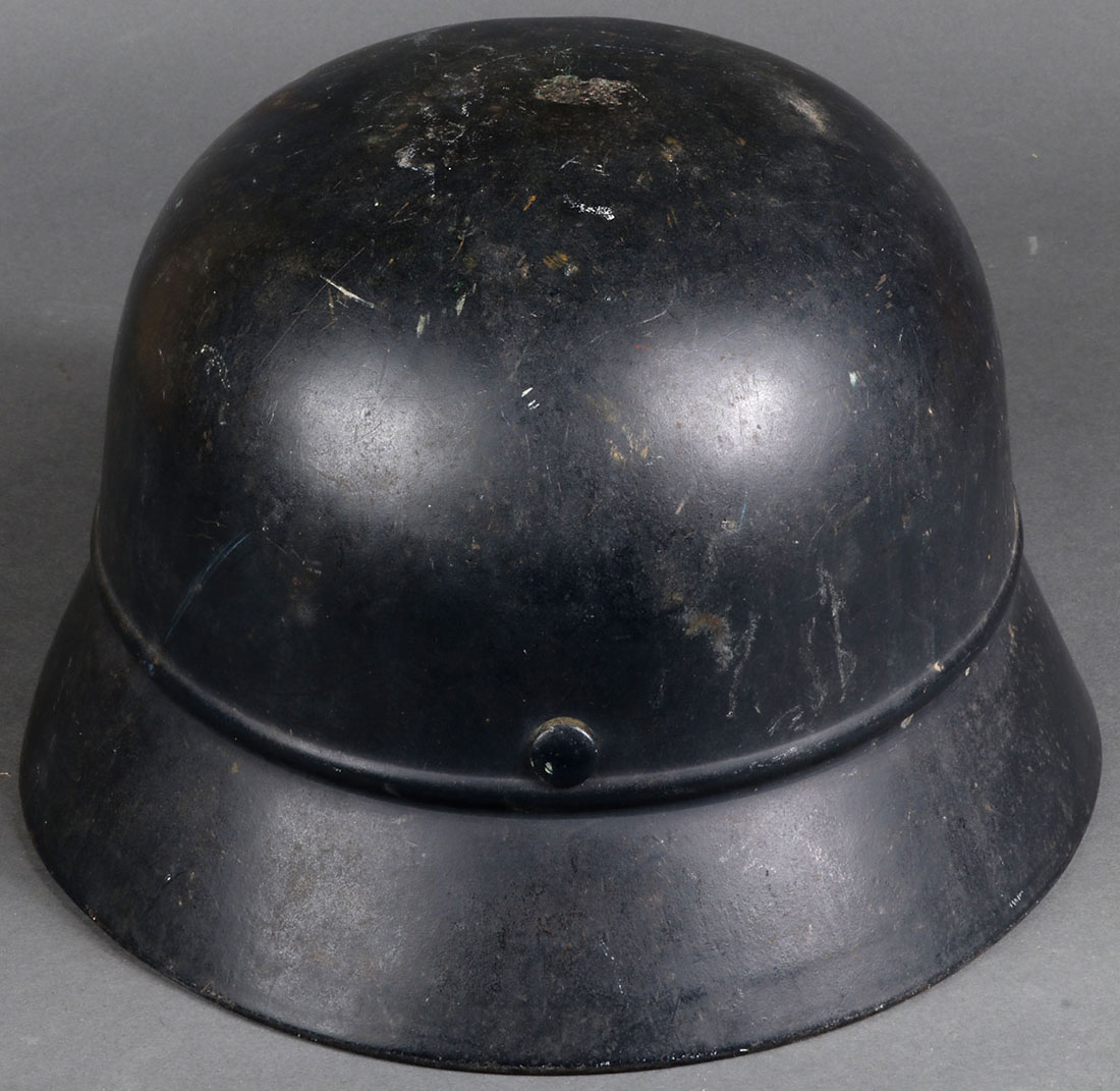 TWO GERMAN WWII HELMETS - Image 8 of 10