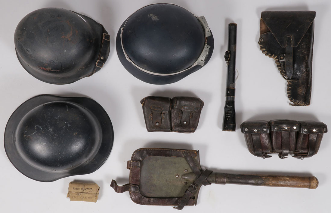 EIGHT GERMAN WWII ITEMS