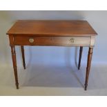A 19th Century Mahogany Side Table,