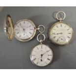 A Silver Cased Pocket Watch by J.G.