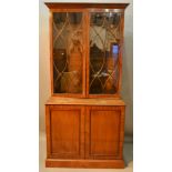 A Regency Mahogany Library Bookcase,