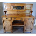 An Early 19th Century Mahogany Campaign Style Side Cabinet,