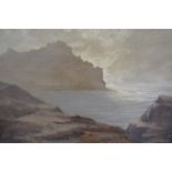 William Henry Innes, 1905 onwards, England COASTAL SCENE Oil on canvas, signed,