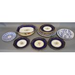 A Wedgwood Dessert Service together with a small collection of other ceramics