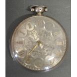 An Early 19th Century Silver Cased Pocket Watch by Nathaniel Hedge, Colchester,