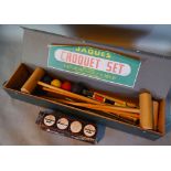 A Jaques Croquet Set within Box