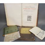 One Volume The Survey Atlas of England and Wales, dated 1903,