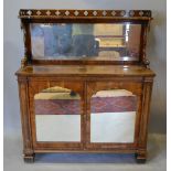 A William IV Rosewood Chiffonier with a