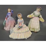 A Royal Doulton Figurine 'Blythe Morning' HN Number 2021, together with another 'Daydreams' HN