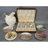 A Noritake Coffee Set within Fitted Case, together with various other ceramics