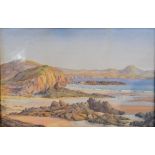M. Caldwell, Coastal Scene, watercolour, signed, 30 x 44 cms