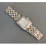 A Carl Bucherer Stainless Steel Ladies Wrist Watch, the back marked Antecedo and numbered 901752