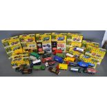 A Collection of Vanguards Die Cast Metal Model Lorries within Original Boxes