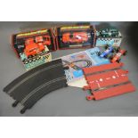 A Scalextric Set to include six cars, various track and accessories