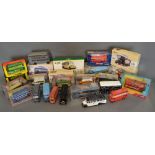 A Corgi Classics Guy Arab Utility Bus within Original Box together with a collection of other