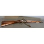 A Scarce Flintlock Paget Cavalry Carbine of Standard Form with flat, bolted, lock ordnance marked