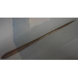 An Early African Metal Spear, 70 cms long