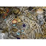 A Large Collection of Costume Jewellery to include pendants, necklaces, bracelets, bangles and other