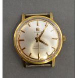 A Tissot Automatic Seastar Seven Yellow Metal Cased Gentleman's Wrist Watch