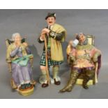 A Royal Doulton Figure 'The Laird' HN Number 2361 together with another Royal Doulton Figure 'A