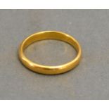 A 22ct. Gold Wedding Band 5.1 gms