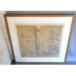 Norman Stevens, 1937 - 1988 England, Stonehenge, pencil signed, limited edition print 88 of 100,