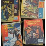 A Large Collection Of Sexton Blake Detective Novels, to include The Scrapmetal Mystery, The Secret