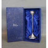 A Modern London Silver Candlestick by Richard Whitehouse within original box