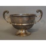 An Edwardian Silver Large Presentation Trophy Cup, Birmingham 1908, 13 oz
