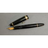 A Mont Blanc Meisterstuck No. 146 Fountain Pen With 14ct. gold nib