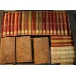 A Collection Of Leather Bound Volumes, The Waverley Novels by Scott, together with a collection of