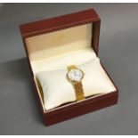 A Rotary Ladies Wrist Watch With Date Dial In Original Box