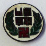 Japanese Buddhism 'Yamato-ko' Memorial Buddhist Badge Medal Pin