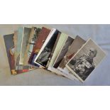 WWI Military Personalities Photographic postcards (15) including: Sir John French, Lord Kitchener,