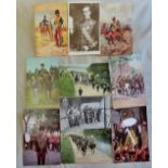 Hussar RP and Artist Postcards including: 11th Hussars at Balaclava, 14th King's Hussars, Harry