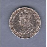 Australia 1927 Threepence - KM24, GEF/A/UNC, Dark toning.