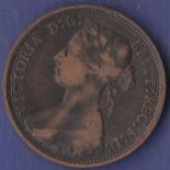 Great Britain 1891 to 1904,Victoria Half Penny, S 3956,EF-(4)