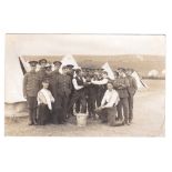 Royal Army Medical Corps Fine Group RP, Boxing Bout at Camp. Photo Swain, Norwich