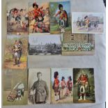 Black Watch and Scottish Highlanders Bands, Battle Scenes, Portraits etc (10)