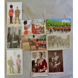 Welsh Guards - Good range of RP and Artist colour postcards including: Harry Payne. (9)