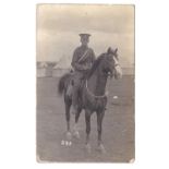 Fine RP "Cyclist Section, Screasdon Fort, Oct 1912 (Jeasden) mailed Plymouth to Norwich