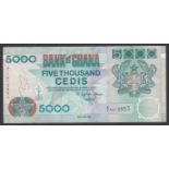 Ghana - 1994 Five Thousand Cedis, Ref: P31a, Grade UNC.