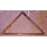WW1 British military measuring Surveyors Level Protractor made by C.B.T.B. large folding wooden