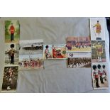 Scots Guards - Range of colour cards and RP's - 1st Guards Brigade Drill Display etc (10)