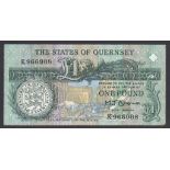 Guernsey £1, M J Brown, Prefix 'K' GVF