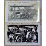 Steam Traction Engines-Two Burrell Engines Western Pioneer(J.Cole) one queen of the Midlands(H.