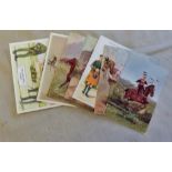 Lancer Regiments including Artist postcards, including: 21st Lancers, The Queen's Royal Irish