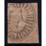 Australia(Victoria) 1850-Two pence brown, lilac - fine used