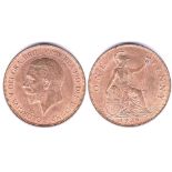 Great Britain (1d-2's) 1929 Penny, UNC, choice